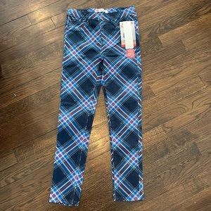 NWT Levi’s plaid pull-on jeggings
